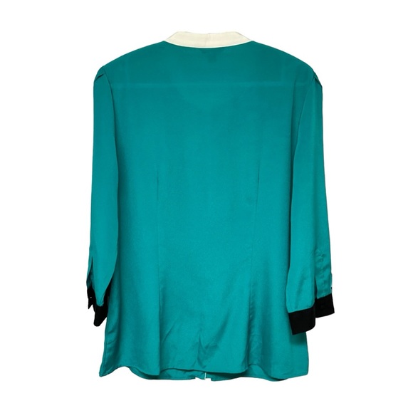 482 - BANANA REPUBLIC Blouse - Retro Look - Picture 6 of 14